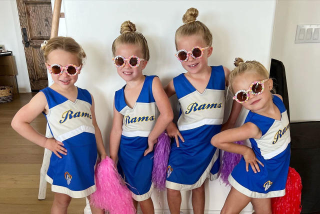 Matthew Stafford's Four Daughters Pose for First Day of School Photos