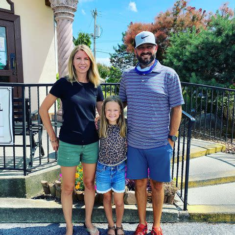 <p>Nate Bargatze Instagram</p> Nate Bargatze and his wife Laura Bargatze with their daughter Harper.