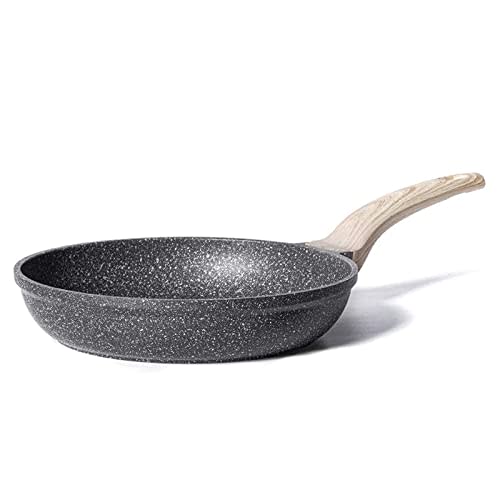 CAROTE Nonstick Frying Pan Skillet,Non Stick Granite Fry Pan Egg Pan Omelet Pans, Stone Cookwar…