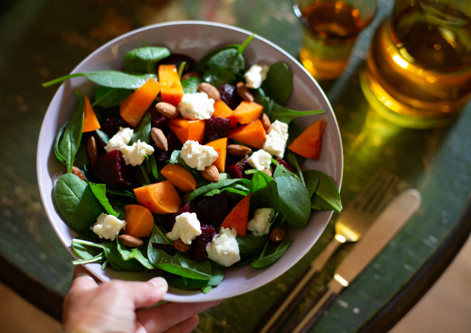 Spinach can be used as a salad base or in smoothies. (Getty Images)
