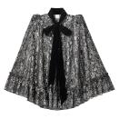 <p>Silver lace cape, £24.99, H&M</p><p><a class="link " href="https://go.redirectingat.com?id=127X1599956&url=https%3A%2F%2Fwww2.hm.com%2Fen_gb%2Fproductpage.0923557001.html&sref=https%3A%2F%2Fwww.cosmopolitan.com%2Fuk%2Ffashion%2Fstyle%2Fg34287086%2Fhandm-the-vampires-wife%2F" rel="nofollow noopener" target="_blank" data-ylk="slk:SOLD OUT;elm:context_link;itc:0;sec:content-canvas">SOLD OUT</a></p><p>A stand out piece from the collection, we've got our eye on this stunning lace cape. </p>