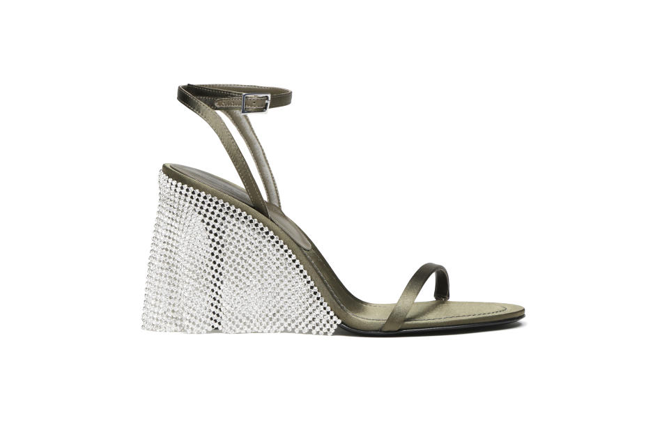 Kate Cate's sandals with metallic fringes
