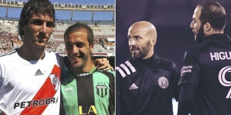 Pasó el tiempo..., y los hermanos se han reencontrado en Miami; compartieron dos partidos en la Primera de River en 2005, luego Federico se marchó a Nueva Chicago y algo más tarde, Gonzalo a Europa 