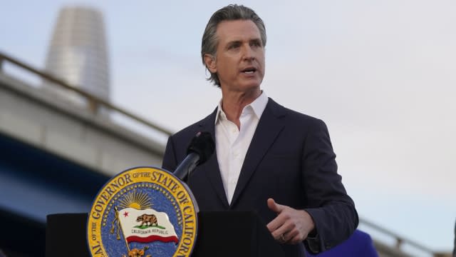 California Gov. Gavin Newsom.