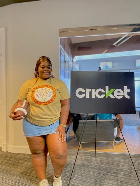 Sabrina Petit-Homme, Bethune-Cookman University senior, serves as a Cricket Wireless HBCU Campus Ambassador.