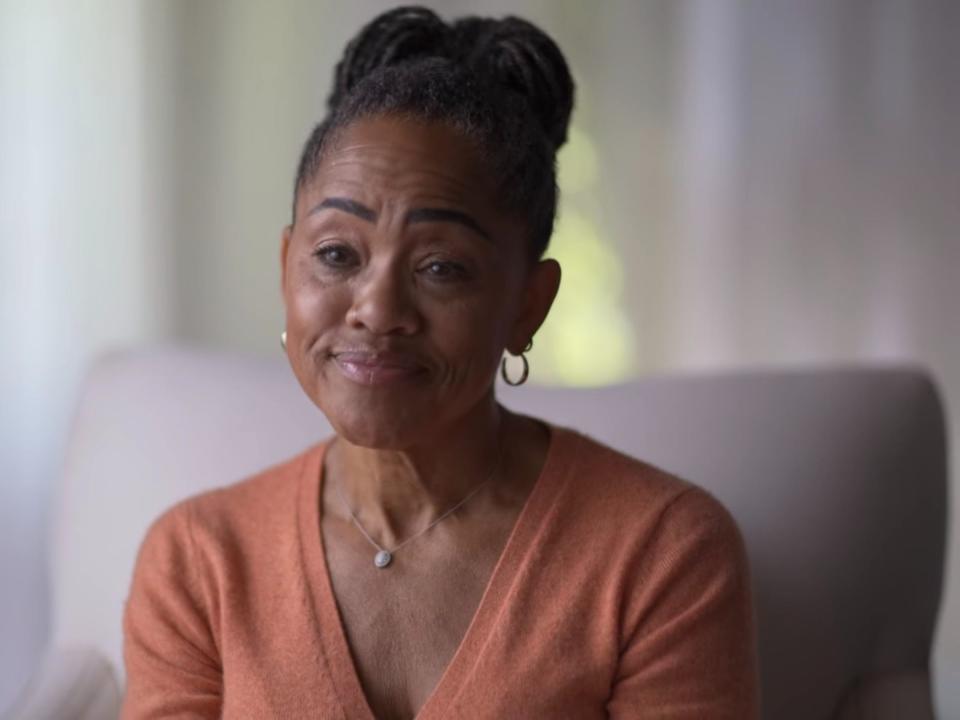 Doria Ragland in the Netflix docuseries "Harry & Meghan."