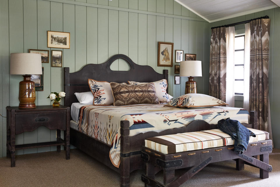 A guest room at Alisal Ranch in California’s Santa Ynez Valley. - Credit: Victoria Pearson