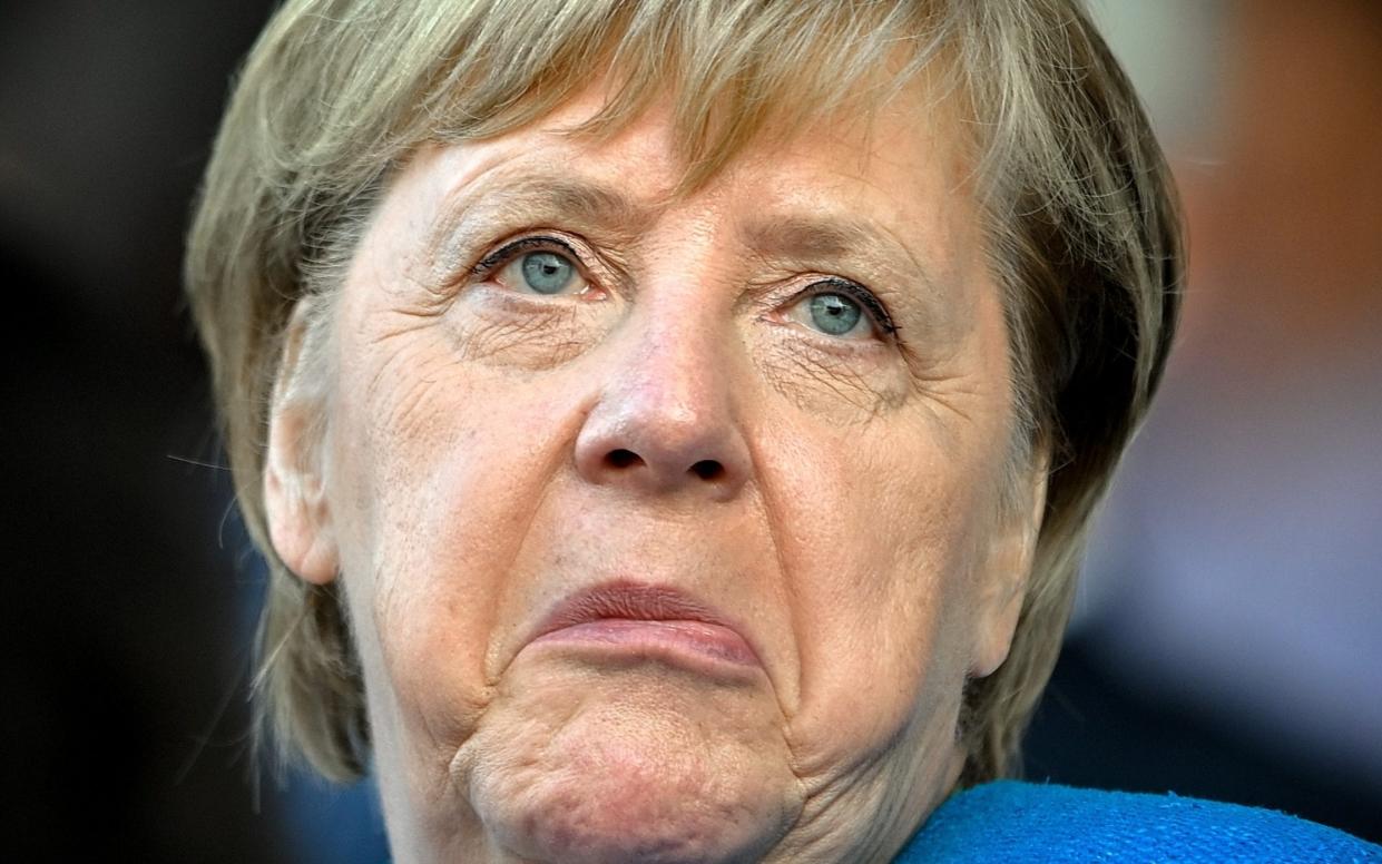 Angela Merkel - SASCHA STEINBACH/EPA-EFE/Shutterstock