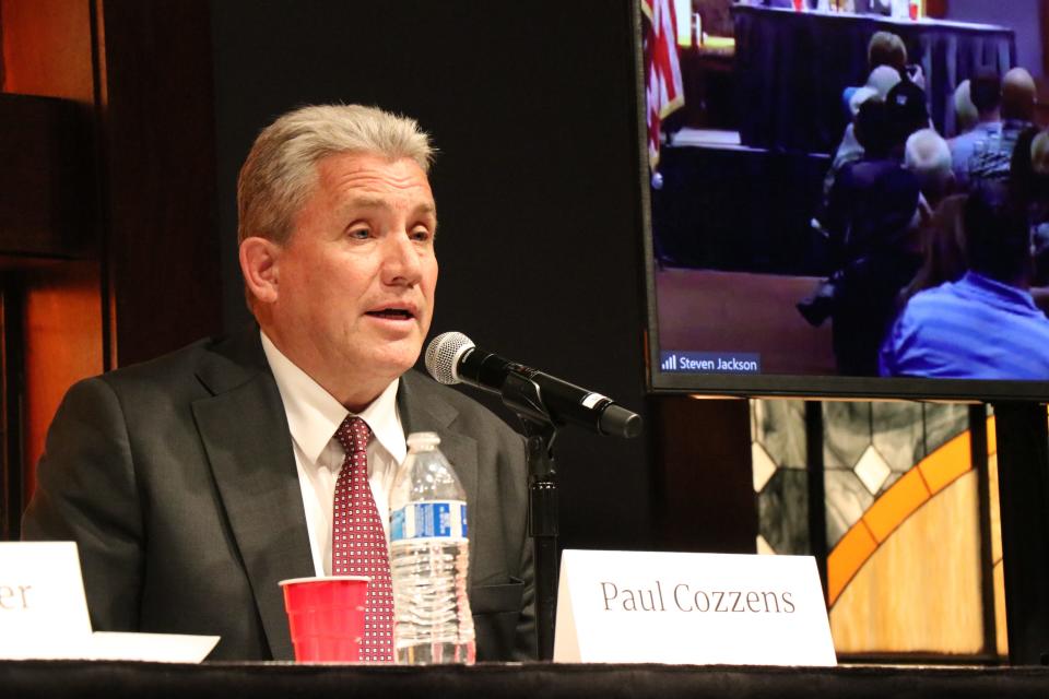 Paul Cozzens is an incumbent and is a Republican candidate for Seat B on the Iron County Commission and attended the primary debate at Southern Utah University on June 13, 2022.