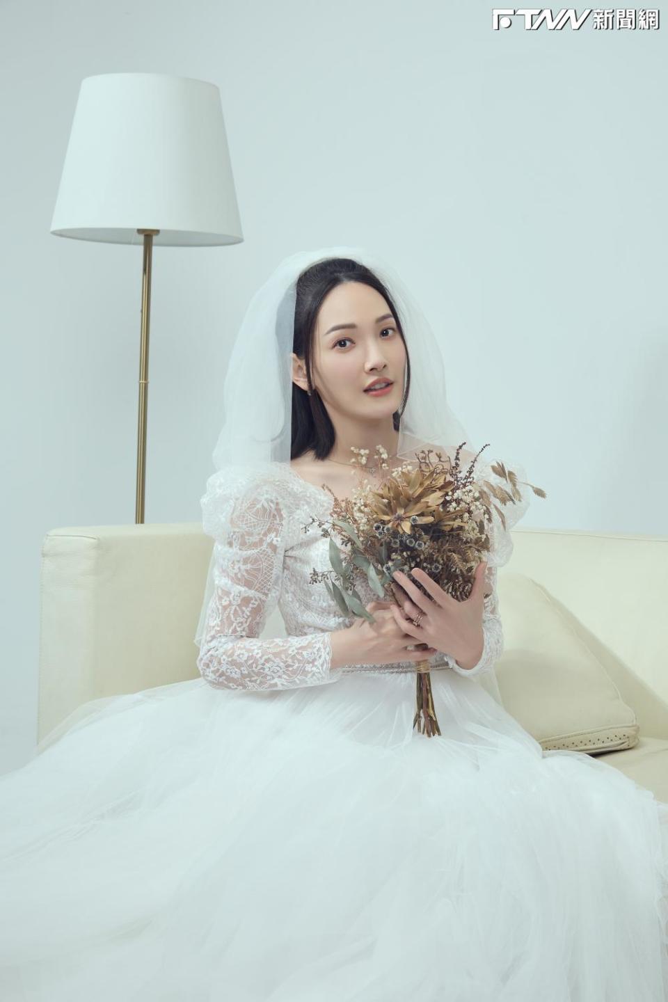 林映唯在舞台劇《婚內失戀》中飾演老婆「小柔」。（圖／寬想國際娛樂提供）