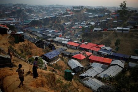 A general view of the Balukhali refugee camp near Cox's Bazar, Bangladesh December 20, 2017. REUTERS/Alkis Konstantinidis