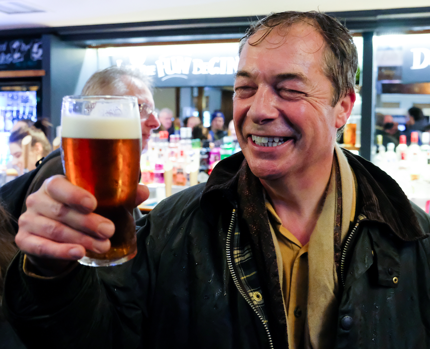 <em>Mr Farage said he wanted to attract Leave voters from across the traditional political spectrum to the new party (Getty)</em>