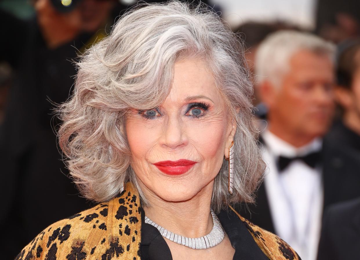 CANNES, FRANCE - MAY 14: Jane Fonda attends 