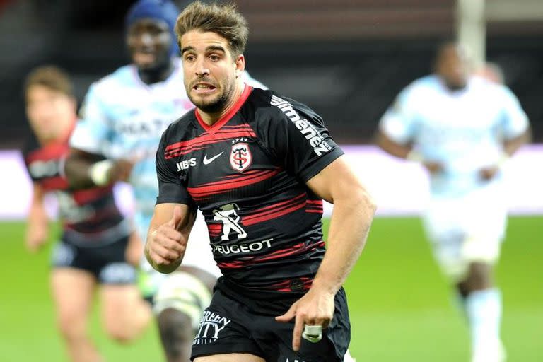 Juan Cruz Mallía, del Toulouse, uno de los finalistas de la Champions Cup