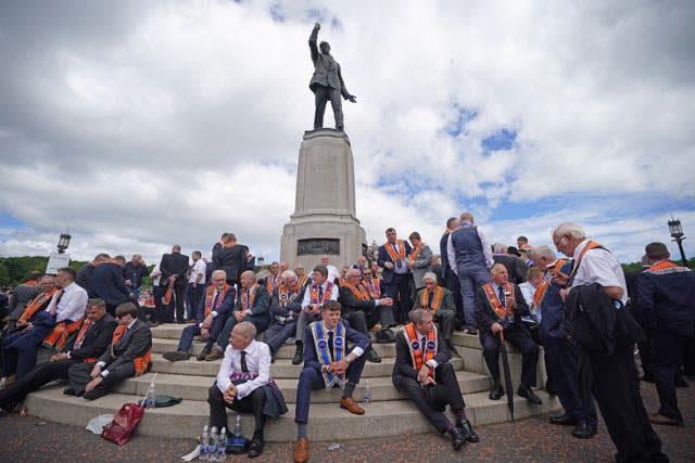 Northern Ireland centenary parade