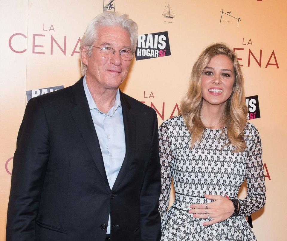 Richard Gere and Alejandra Silva | Gabriel Maseda/NurPhoto via Getty