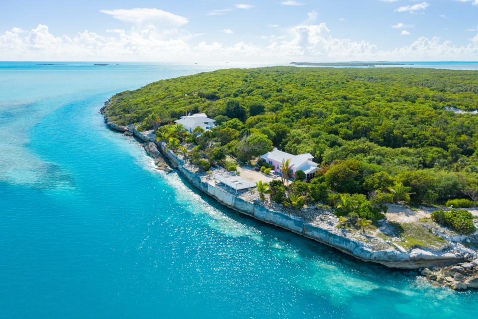 Hummingbird Cay island, Bahamas