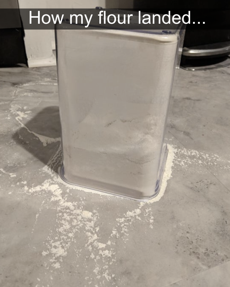 flour upside down