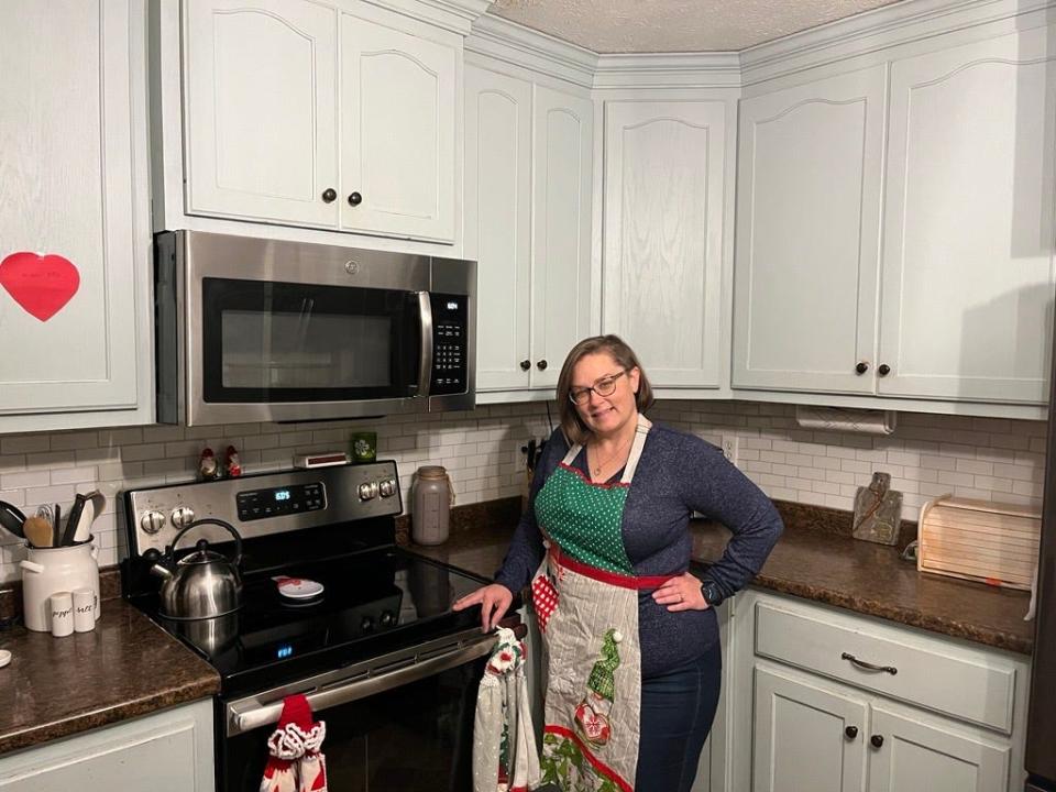 Mindy Lee Barron of Hope Mills cooks and delivers lasagna to local families in need twice a month.
