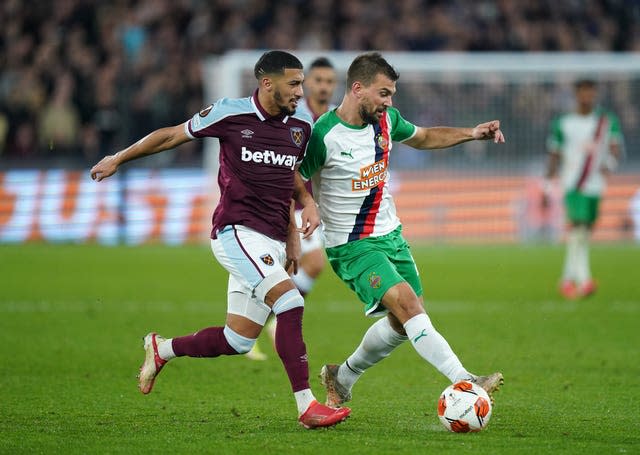 West Ham United v Rapid Vienna – UEFA Europa League – Group H – London Stadium