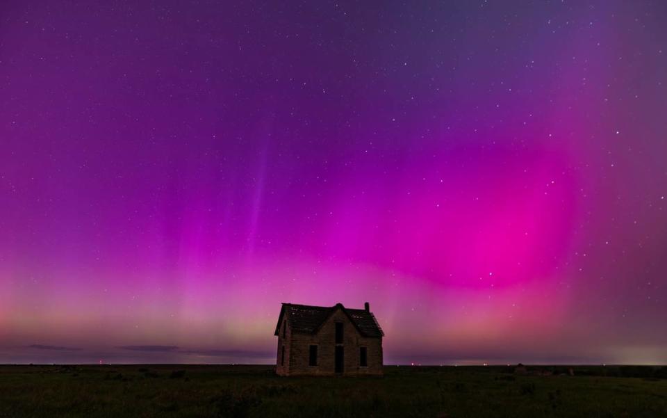 Northern lights gave Kansas a Friday night show to remember. See the