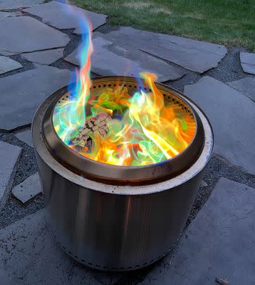 A Mystical Fire colorant so you can turn your fire into a mesmerizing light show