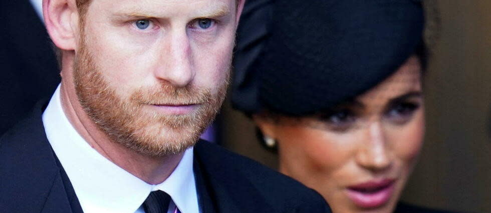 Selon Harry, sa famille a été « impressionnée » quand elle a rencontré Meghan Markle, qu'il épousera en 2018.   - Credit:DANNY LAWSON / POOL / AFP