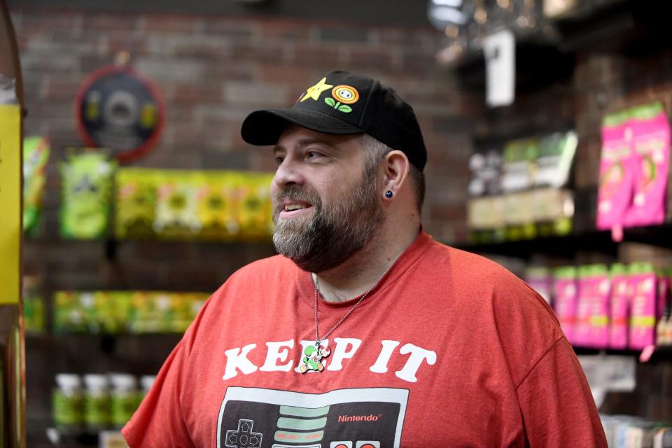 Mitchell Mayle, a cashier at Quonset Hut and Canton-area resident, says cannabis legalization is "long overdue."
