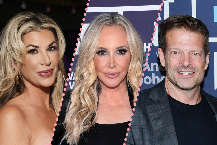 Split of Alexis Bellino, Shannon Storms Beador, and John Janssen.