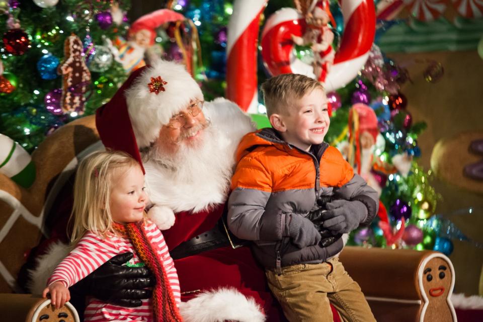 For Christmas 2023, Santa Claus will be at the Gingerbread House nightly through Dec. 23.