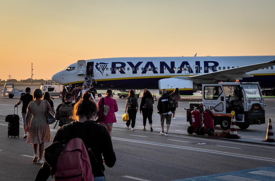 Ryanair workers are striking in five countries across Europe from Friday 24 June. Photo: Manuel Romano/NurPhoto via Getty