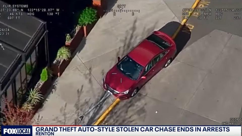 Kids In Stolen Hyundai Lead Washington Cops On GTA-Style Chase