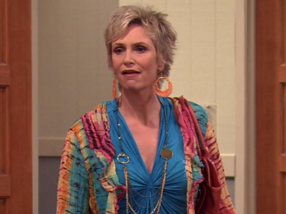 Jane Lynch on "iCarly."