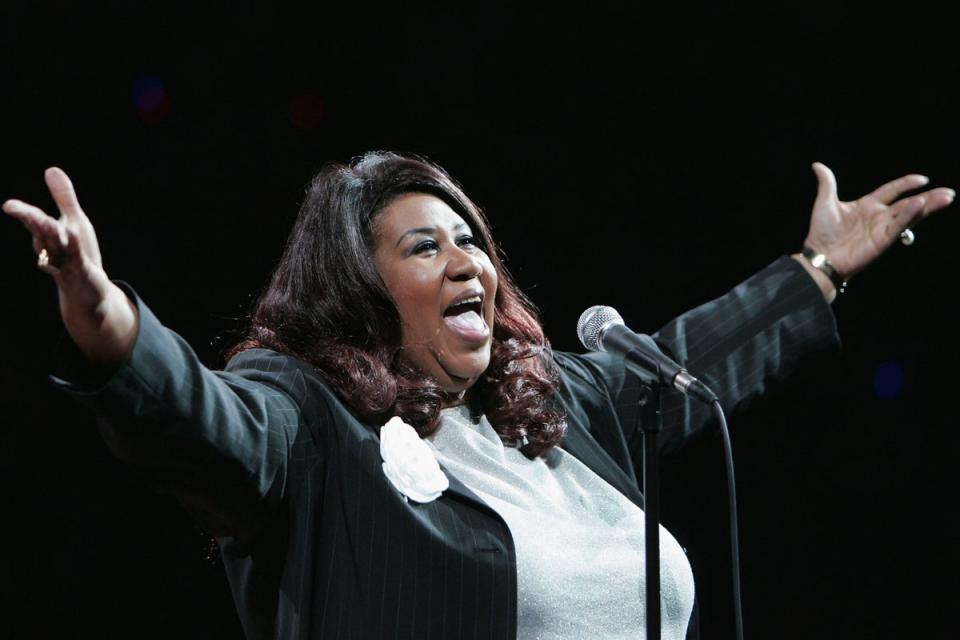 Aretha Franklin in 2004 (Getty Images)