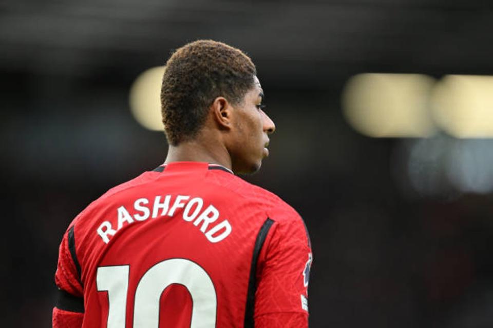 At one point Rashford appeared tipped for a future captaincy role at Manchester United (Getty Images)