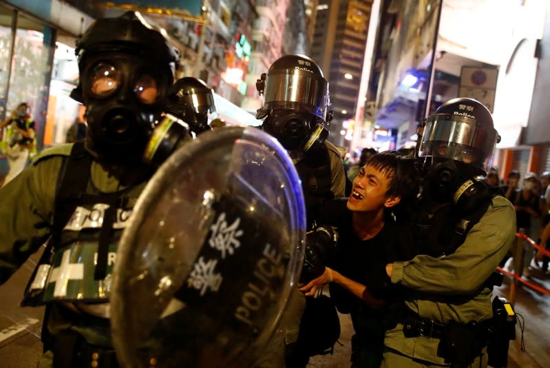 The 22nd weekend of protests in Hong Kong