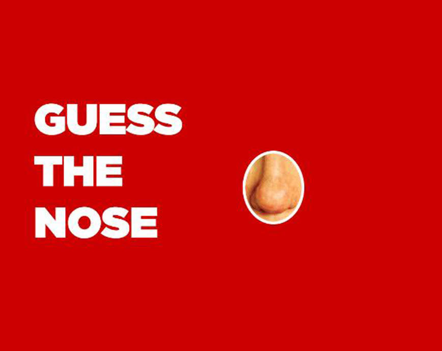 Hint: In addition to the bulbous nose, the nearly unrecognizable actress also wore a unibrow, buck teeth, and a giant mole.