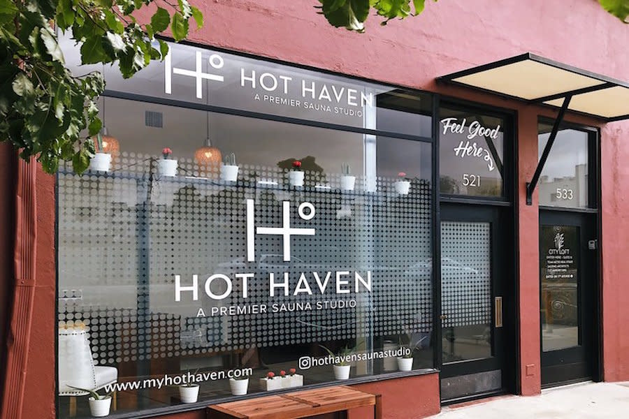 <p>Photo: Hot Haven/<a href="https://www.yelp.com/biz_photos/hot-haven-san-diego-2?select=1NzFujvRM-6NeenFs3yBVQ&utm_campaign=f8ed7424-f413-4d9c-a2ca-c860775963ee%2Cd67062b0-fde6-40ae-b1d5-2be92c3975c5&utm_medium=81024472-a80c-4266-a0e5-a3bf8775daa7&utm_source=%28direct%29" rel="nofollow noopener" target="_blank" data-ylk="slk:Yelp;elm:context_link;itc:0;sec:content-canvas" class="link ">Yelp</a></p>