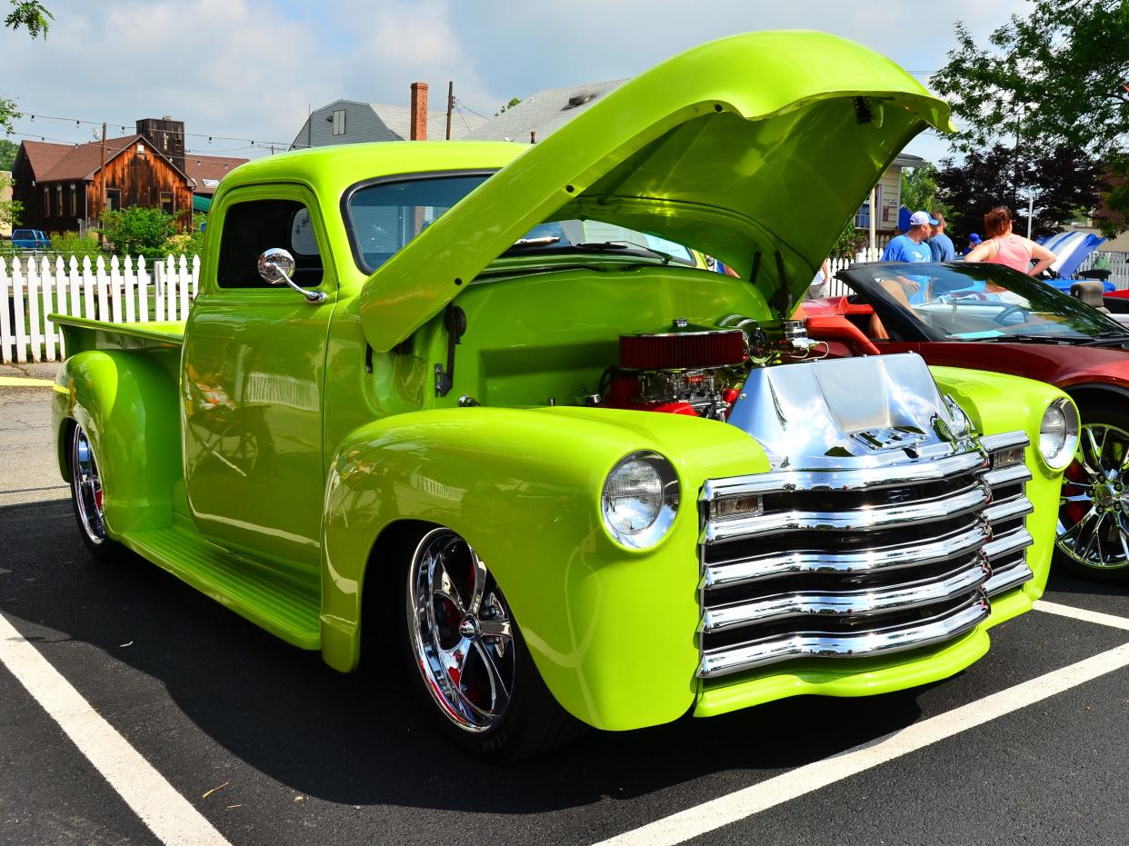 1947 Chevy 3100 Pickup Truck in Dayglo Green