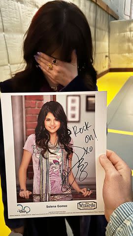 Benny Blanco Shares Autographed Throwback Photo of Selena Gomez on “Wizards  of Waverly Place”: 'Rock on!'