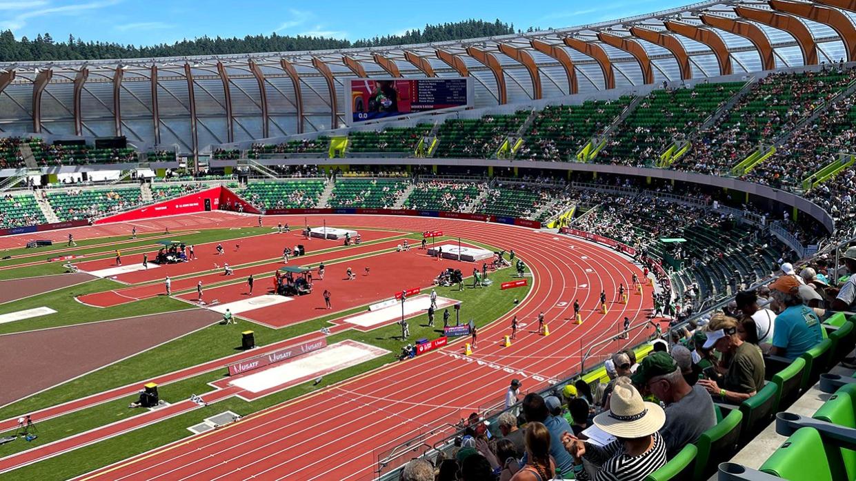 University of Oregon Hayward Field location OSAA Track and Field State Championships