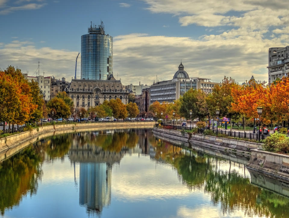 Romania, with its stunning capital city of Bucharest, came in second place. (Getty Images)