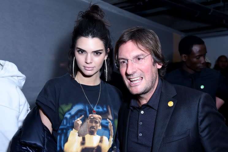 Kendall Jenner attended the F Is for … Fendi fashion week party on Feb. 10. (Photo: Getty Images)