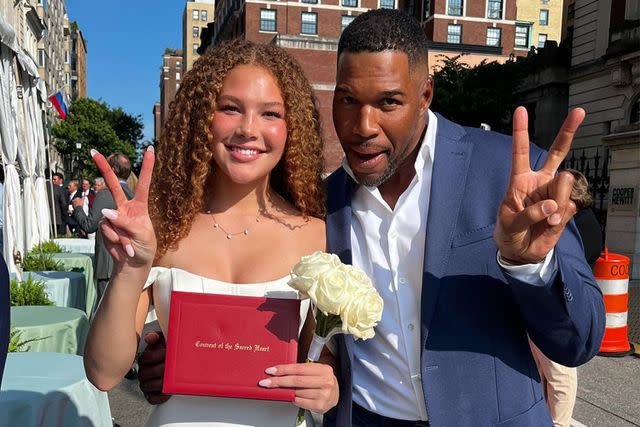 <p>michael strahan/Instagram</p>