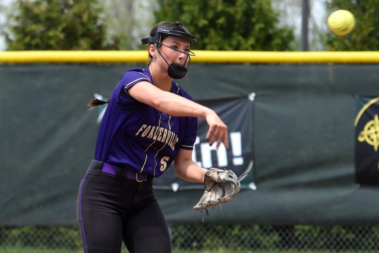 Four-year starter Tori Briggs will pitch and play shortstop for Fowlerville in 2024.