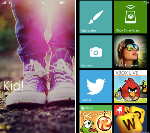 Windows Phone Kids Corner