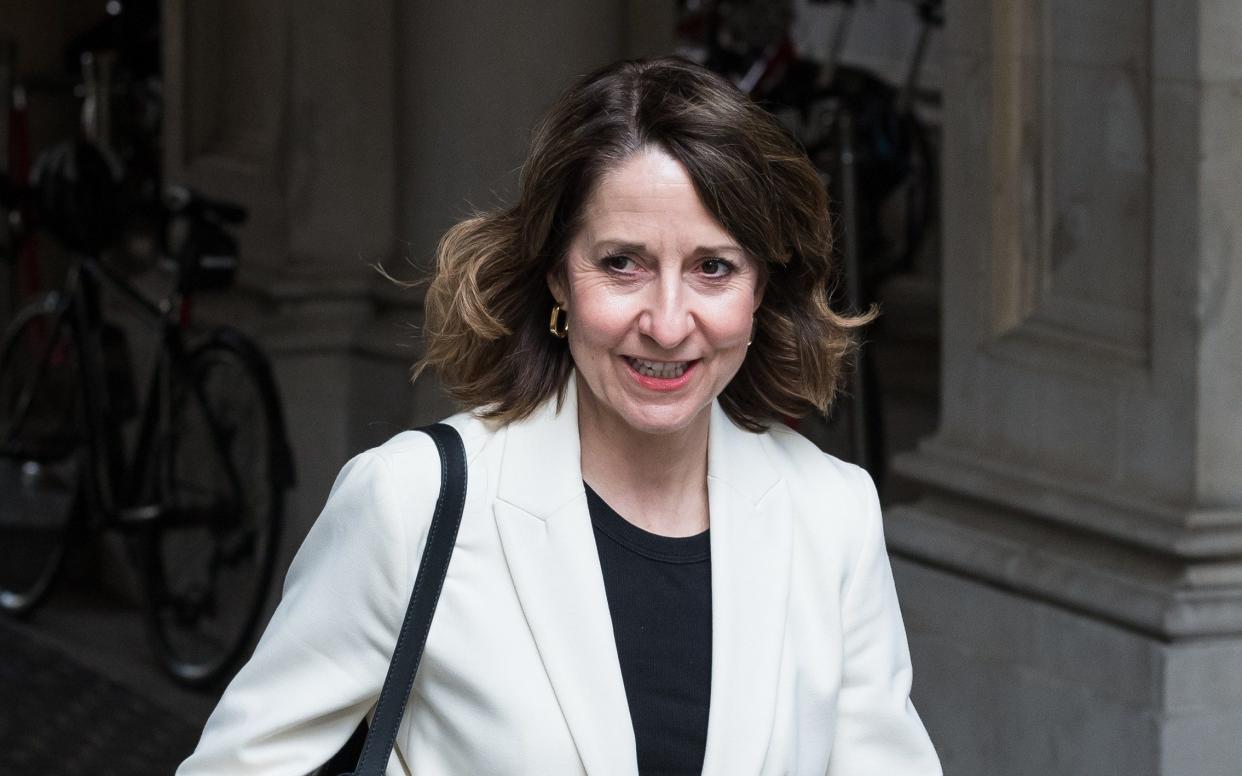 Liz Kendall, the Work and Pensions Secretary, arrives at Downing Street to attend a weekly Cabinet meeting on July 16