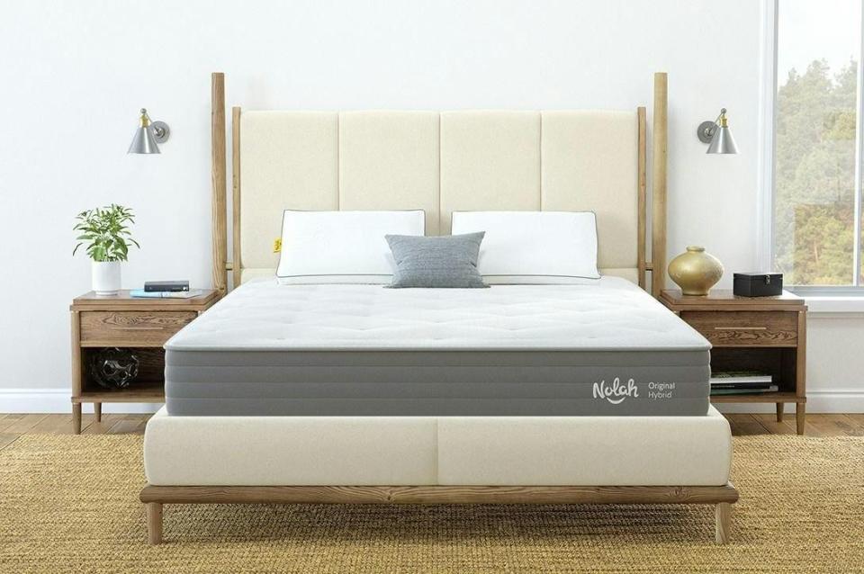 <p><a href="https://go.redirectingat.com?id=74968X1596630&url=https%3A%2F%2Fwww.nolahmattress.com%2Fproducts%2Fnolah-original-hybrid-11-mattress&sref=https%3A%2F%2F" rel="nofollow noopener" target="_blank" data-ylk="slk:Shop Now;elm:context_link;itc:0;sec:content-canvas" class="link ">Shop Now</a></p><p>Original Hybrid</p><p>nolahmattress.com</p><p>$1137.00</p>