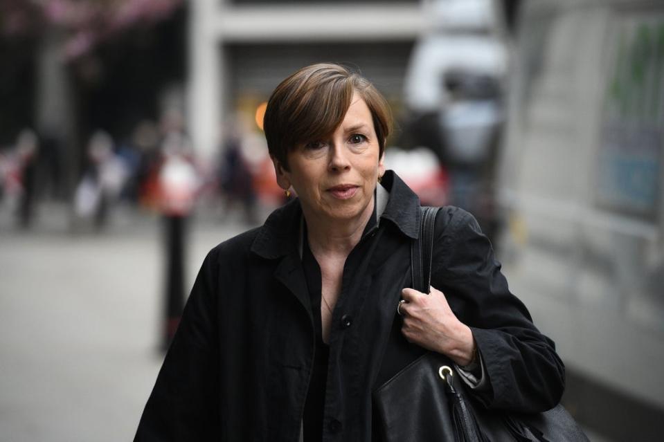 Fran Unsworth will step down as director of news and current affairs at the BBC at the end of January 2022, the corporation has announced (Kirsty O’Connor/PA) (PA Archive)