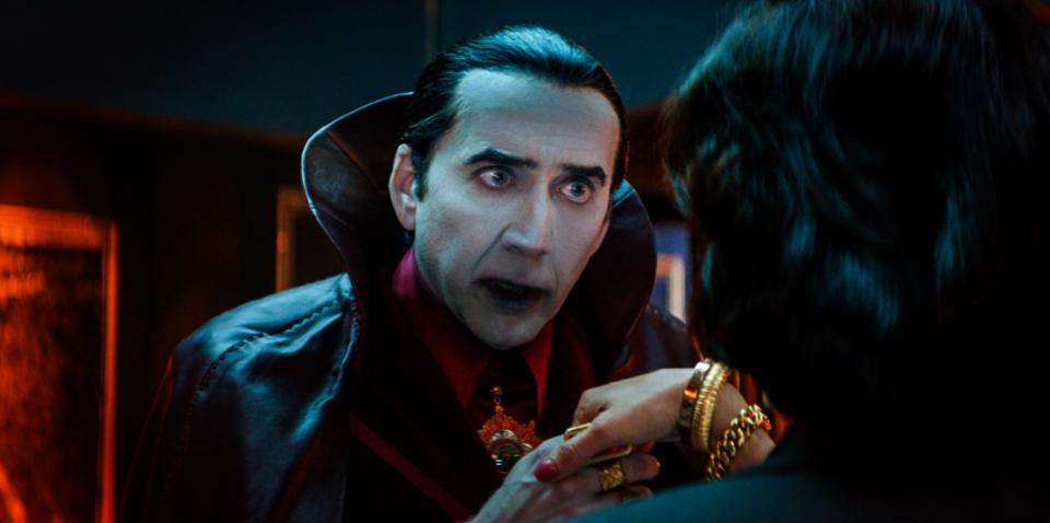 Nicolas Cage as Dracula in Renfield